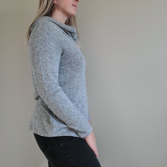 Apt. 9 Grey Cowl Neck Sweater - Picture 6 of 13